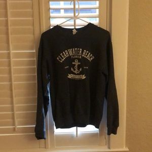 clearwater beach sweatshirt size S